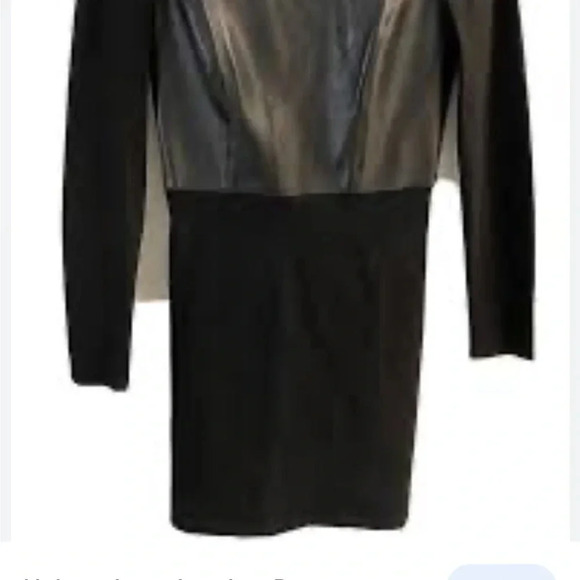 Helmut lang leather dress size P - Picture 6 of 12